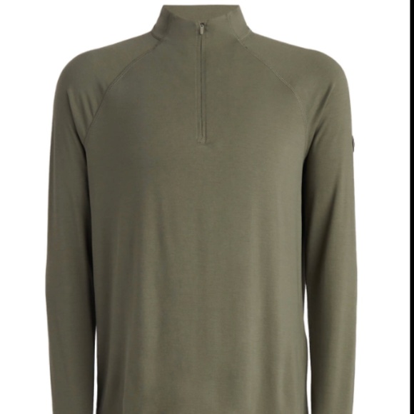 G/Fore Men's Large ISLE Green 1/4 Zip Mid Layer MSRP $145 - Picture 1 of 7